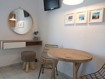 Εσωτερικό στούντιο στη Σίφνο