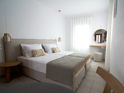 Εσωτερικό δωματίου στη Σίφνο